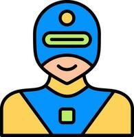 Superhero Vector Icon