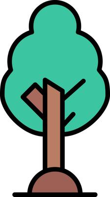 Birch Vector Icon