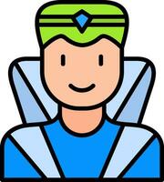 Superhero Vector Icon