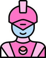 Superhero Vector Icon