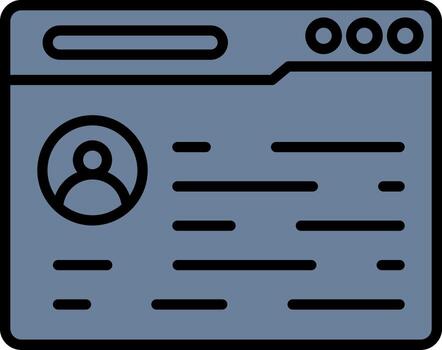 icono de vector de mensaje