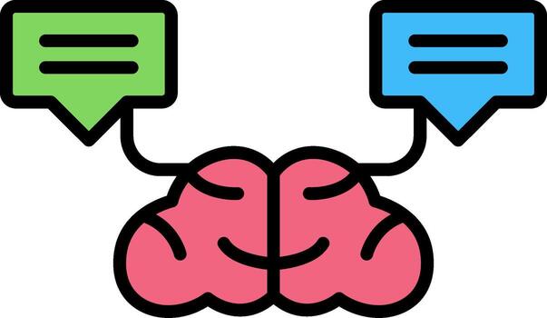 natural idioma Procesando vector icono