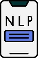 nlp vector icono