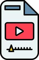 Video Vector Icon