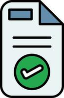 Document Vector Icon