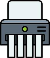 Shredder Vector Icon