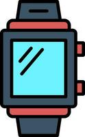 icono de vector de reloj inteligente