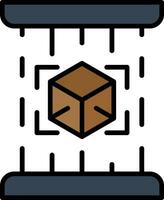 Cube Vector Icon