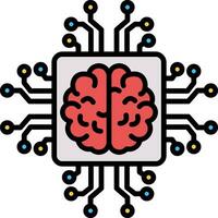Artificial Intelligence Vector Icon