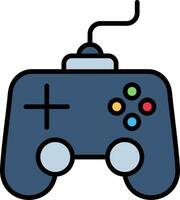 icono de vector de controlador de juego