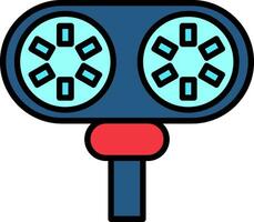 Stereoscope Vector Icon