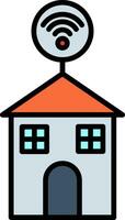 Smart House Vector Icon