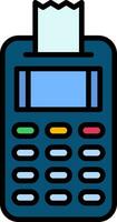 Pos Terminal Vector Icon