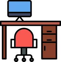 Workplace Vector Icon