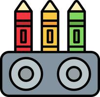 Crayon Vector Icon