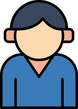 icono de vector de niño