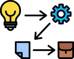 Process Vector Icon