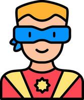 Superhero Vector Icon