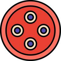 Plasmodium Falciparum Vector Icon
