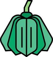 Acorn Squash Vector Icon