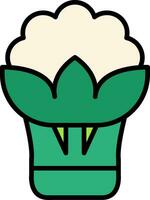 Cauliflower Vector Icon