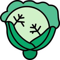 Cabbage Vector Icon