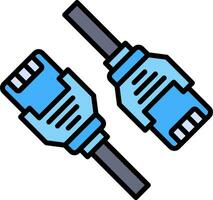 Network Cable Vector Icon