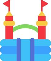 Bouncy Castle Vector Icon