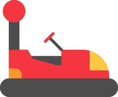 Bumper Car Vector Icon