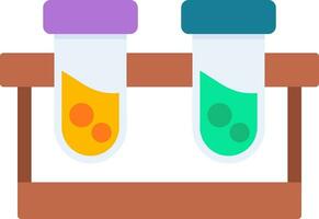 Test Tubes Vector Icon