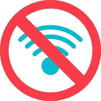 No Wifi Vector Icon