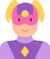 Superhero Vector Icon