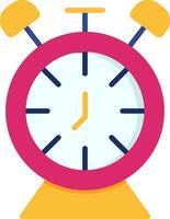 Desk Clock Vector Icon