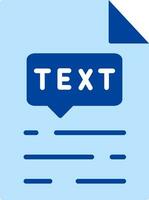 Text Vector Icon