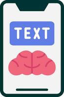 Text Vector Icon