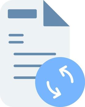 icono de vector de documento