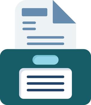 icono de vector de documento