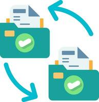 Folder Management Vector Icon