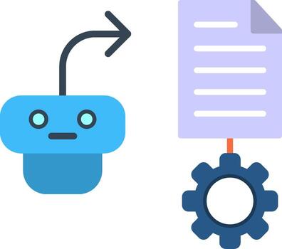 natural idioma Procesando vector icono