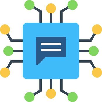 natural idioma Procesando vector icono