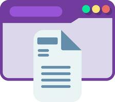 Document Vector Icon