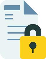 Secure Folder Vector Icon