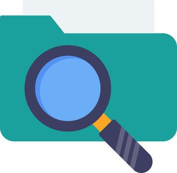 icono de vector de carpeta