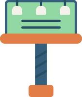 Billboard Vector Icon