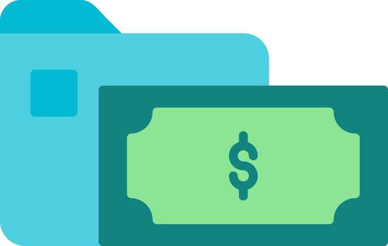 icono de vector de carpeta