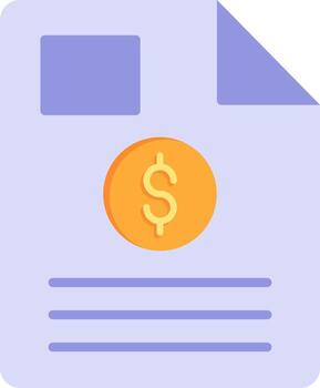 icono de vector de documento