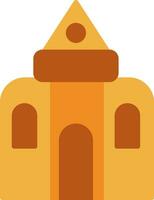 Sand Castle Vector Icon