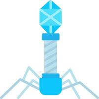 Bacteriophage Vector Icon