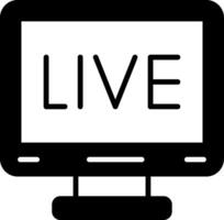 Live Vector Icon