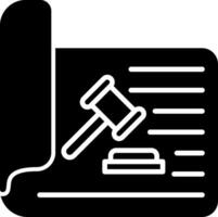 Gavel Vector Icon